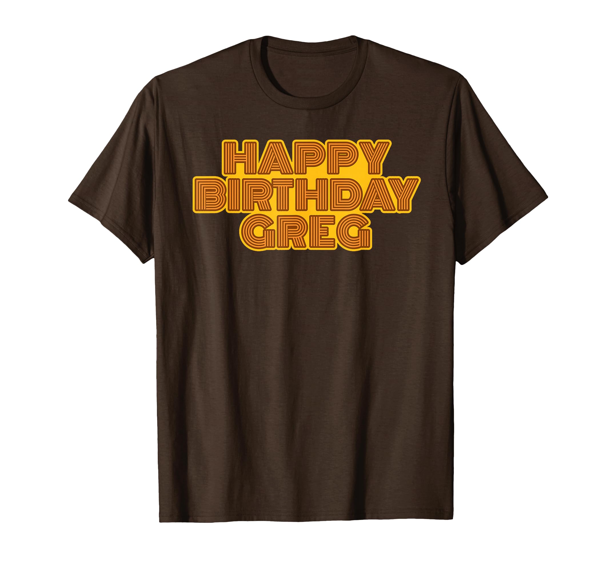 Happy Birthday Greg Personalized T-Shirt - Aesthetic Graphic Men Women - T-Shirt, Sweatshirt, Hoodie