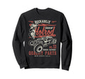 Hotrod Distressed Sweatshirt - Trendy Graphic for Adults - T-Shirt, Sweatshirt, Hoodie