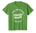 Green Ribbon I Have Time To Listen T-Shirt - Minimalist Print Men Women - T-Shirt, Sweatshirt, Hoodie