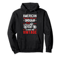 Old Biker American Motorcycle Motocross Hoodie - Trendy Graphic Unisex - T-Shirt, Sweatshirt, Hoodie