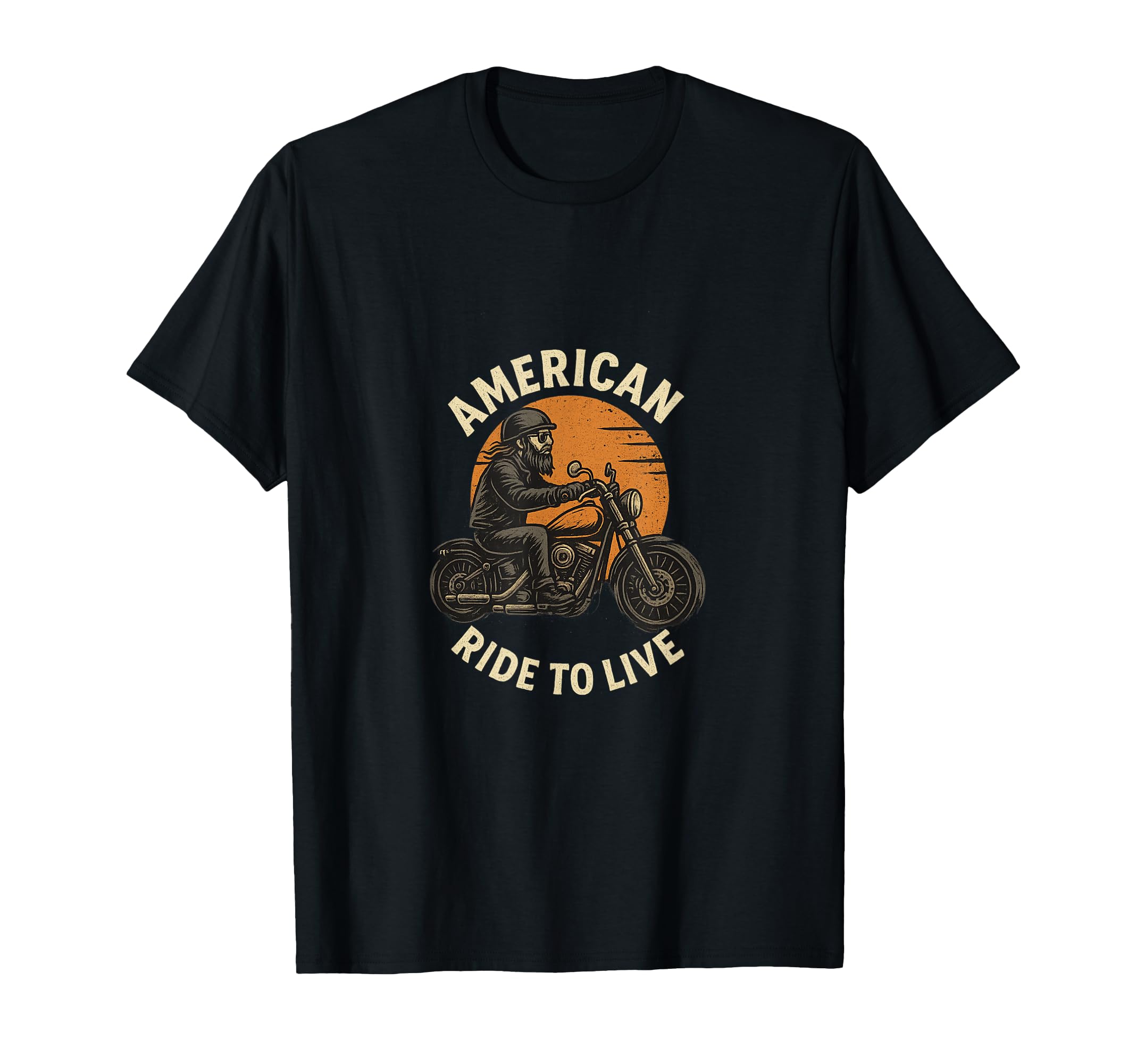 Motorcycle Collection American Biker T-Shirt - Minimalist Print Unisex - T-Shirt, Sweatshirt, Hoodie