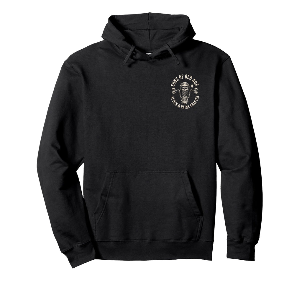 Sons Old Age Aches And Pain Chapter Hoodie - Aesthetic Graphic Unisex - T-Shirt, Sweatshirt, Hoodie