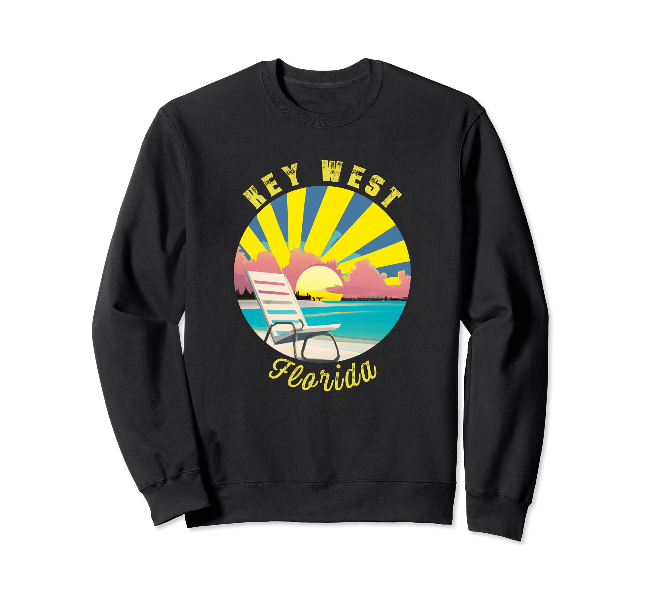 Key West Sunset Beach Vacation Sweatshirt - Novelty Apparel Unisex - T-Shirt, Sweatshirt, Hoodie