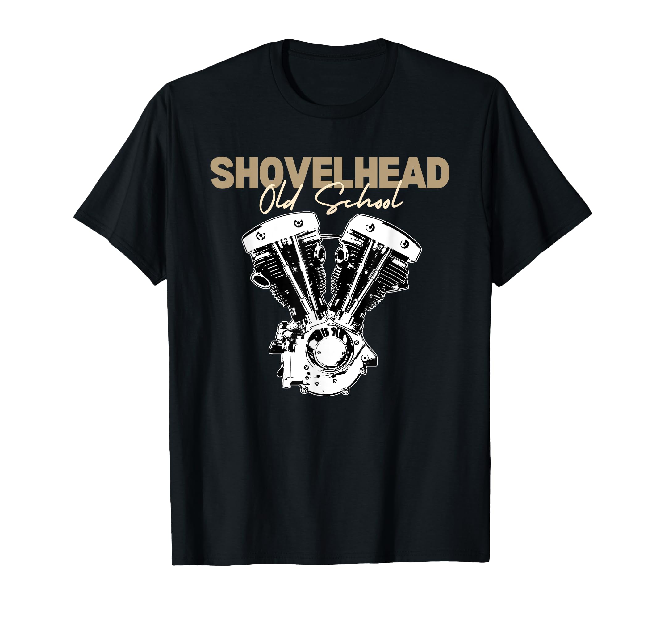 Shovelhead Chopper Bobber Motorcycle T-Shirt - Minimalist Print for Adults - T-Shirt, Sweatshirt, Hoodie