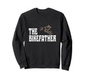 Biker Bikefather Biker Dad Funny Sweatshirt - Trendy Graphic Unisex - T-Shirt, Sweatshirt, Hoodie