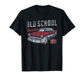 Old School 50S American Car And T-Shirt - Unique Graphic for Adults - T-Shirt, Sweatshirt, Hoodie