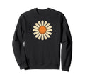 1970S Daisy Flower Geometric Sweatshirt - Graphic Print Unisex - T-Shirt, Sweatshirt, Hoodie