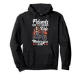 Motorcycle Biker Friends Besties Hoodie - Custom Art Print for Adults - T-Shirt, Sweatshirt, Hoodie