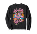 Roller Skating Skate 1970S Roller Sweatshirt - Unique Graphic Men Women - T-Shirt, Sweatshirt, Hoodie