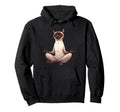 Meditation Siamese Yoga Pose Hoodie - Fun Novelty Design for Adults - T-Shirt, Sweatshirt, Hoodie