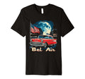 Bel Air Car Old School Hot Rod 57 T-Shirt - Aesthetic Graphic Men Women - T-Shirt, Sweatshirt, Hoodie