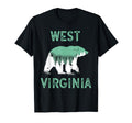 West Virginia Mountains Wv Bears T-Shirt - Aesthetic Graphic for Adults - T-Shirt, Sweatshirt, Hoodie