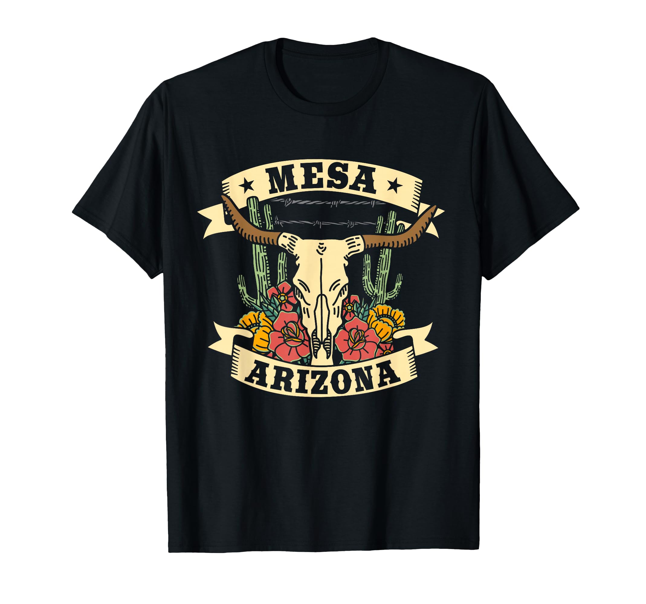 Mesa Arizona Desert Cactus T-Shirt - Unique Graphic Men Women - T-Shirt, Sweatshirt, Hoodie