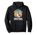 Im My Beagles Emotional Support Human Hoodie - Streetwear Style Unisex - T-Shirt, Sweatshirt, Hoodie