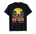 Waves Sunsets Surfrider Beach Malibu T-Shirt - Custom Art Print Unisex - T-Shirt, Sweatshirt, Hoodie