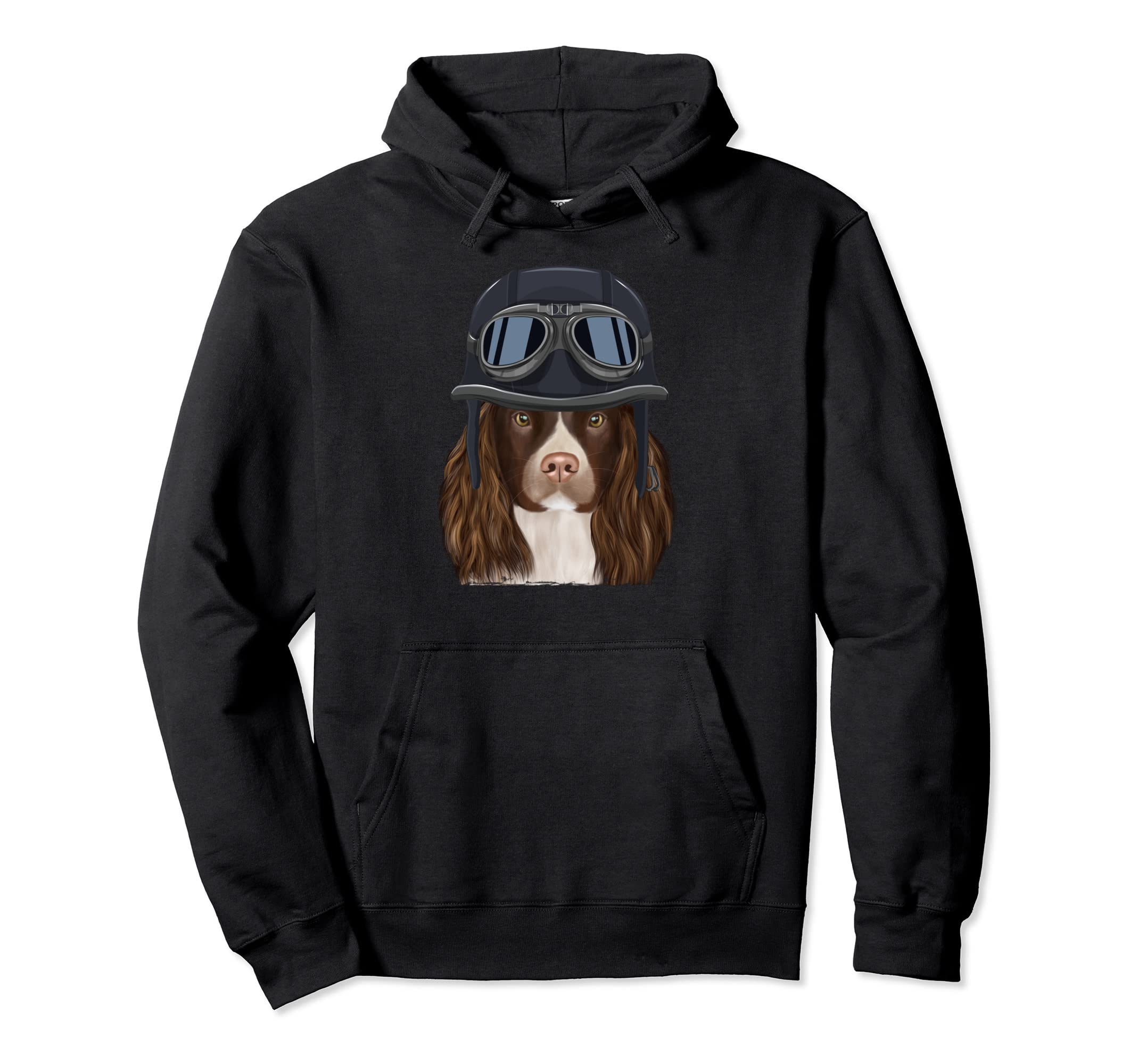 Funny Motorcycle Helmet English Hoodie - Streetwear Style Men Women - T-Shirt, Sweatshirt, Hoodie