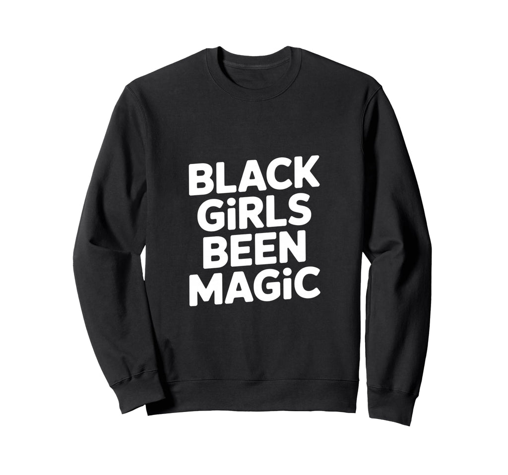 Black Been Magic Funny Sarcastic Sweatshirt - Minimalist Print Men Women - T-Shirt, Sweatshirt, Hoodie