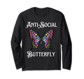 Antisocial Butterfly Aesthetic Funny T-Shirt - Novelty Apparel for Adults - T-Shirt, Sweatshirt, Hoodie