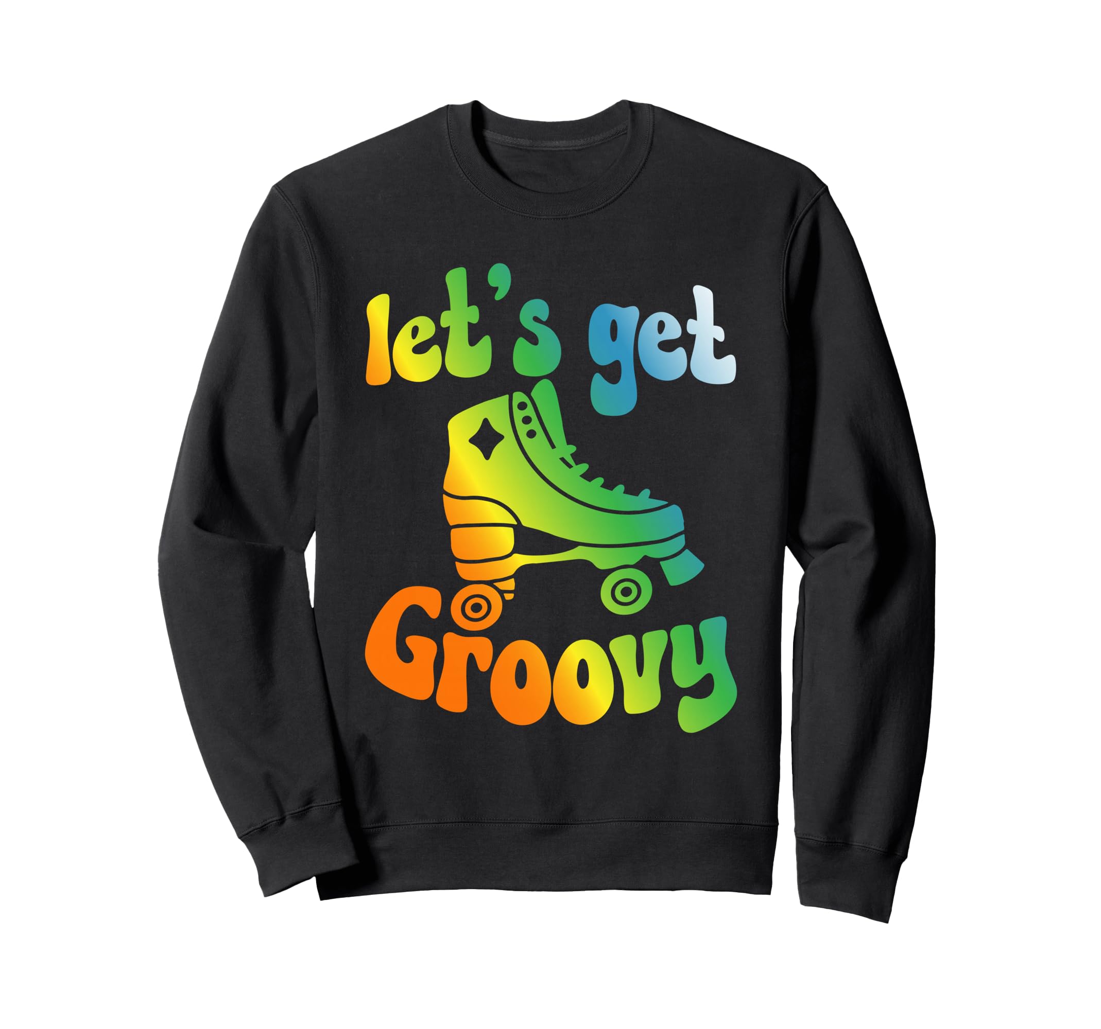 Roller Skating Skate 1970S Sweatshirt - Casual Everyday Wear Men Women - T-Shirt, Sweatshirt, Hoodie