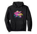 Roller Roller Skater Colorful Roller Hoodie - Graphic Print for Adults - T-Shirt, Sweatshirt, Hoodie