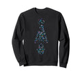 Yoga Lotus Pose Mandala Meditation Sweatshirt - Trendy Graphic Men Women - T-Shirt, Sweatshirt, Hoodie