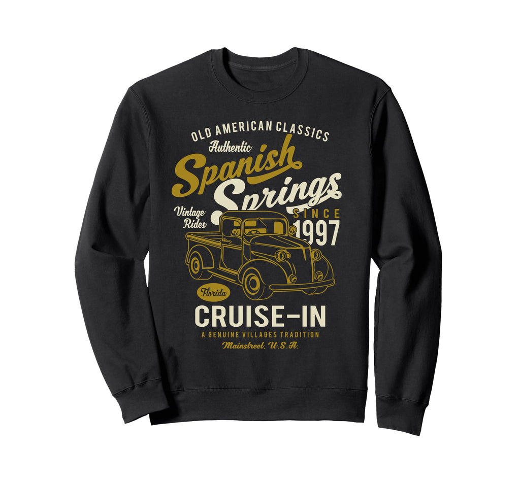 Spanish Springs Cruise Rides Sweatshirt - Fun Novelty Design Men Women - T-Shirt, Sweatshirt, Hoodie