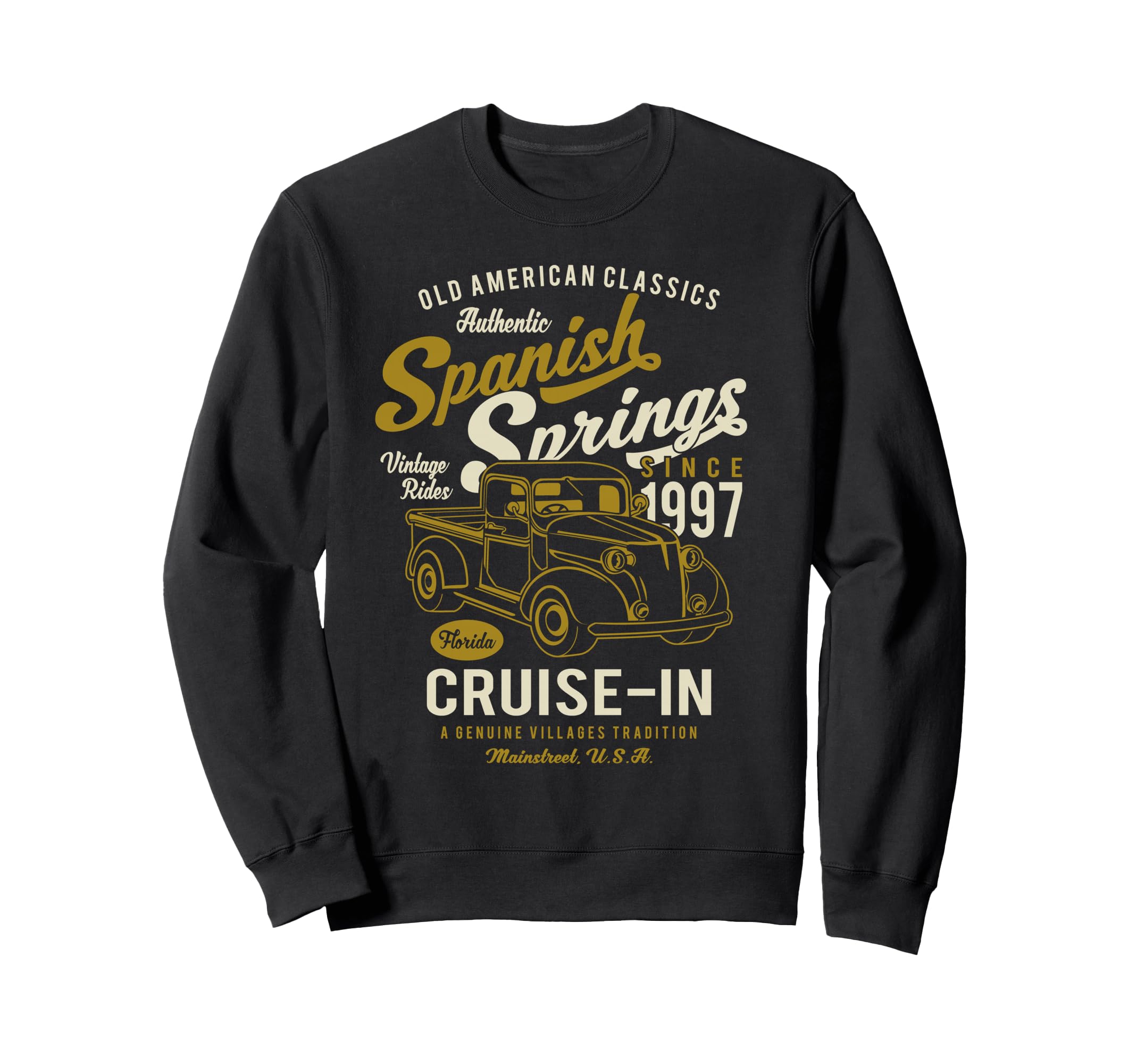 Spanish Springs Cruise Rides Sweatshirt - Fun Novelty Design Men Women - T-Shirt, Sweatshirt, Hoodie