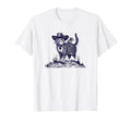 Meowdy Funny Country Music Cat Cowgirl T-Shirt - Aesthetic Graphic Unisex - T-Shirt, Sweatshirt, Hoodie