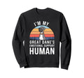 Im My Great Danes Emotional Support Sweatshirt - Unique Graphic Unisex - T-Shirt, Sweatshirt, Hoodie