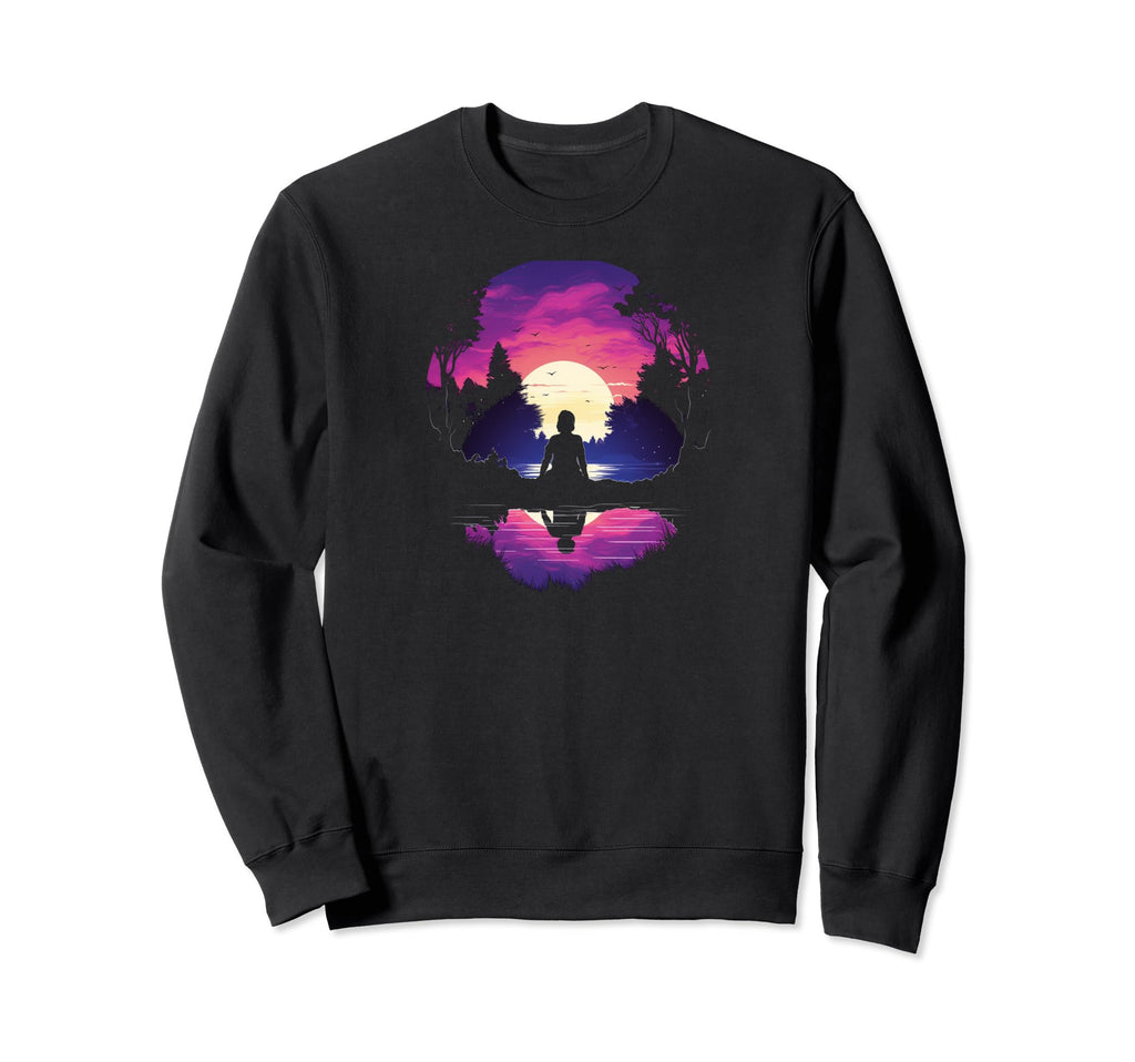Mindfulness And Meditation Zen Sweatshirt - Trendy Graphic for Adults - T-Shirt, Sweatshirt, Hoodie