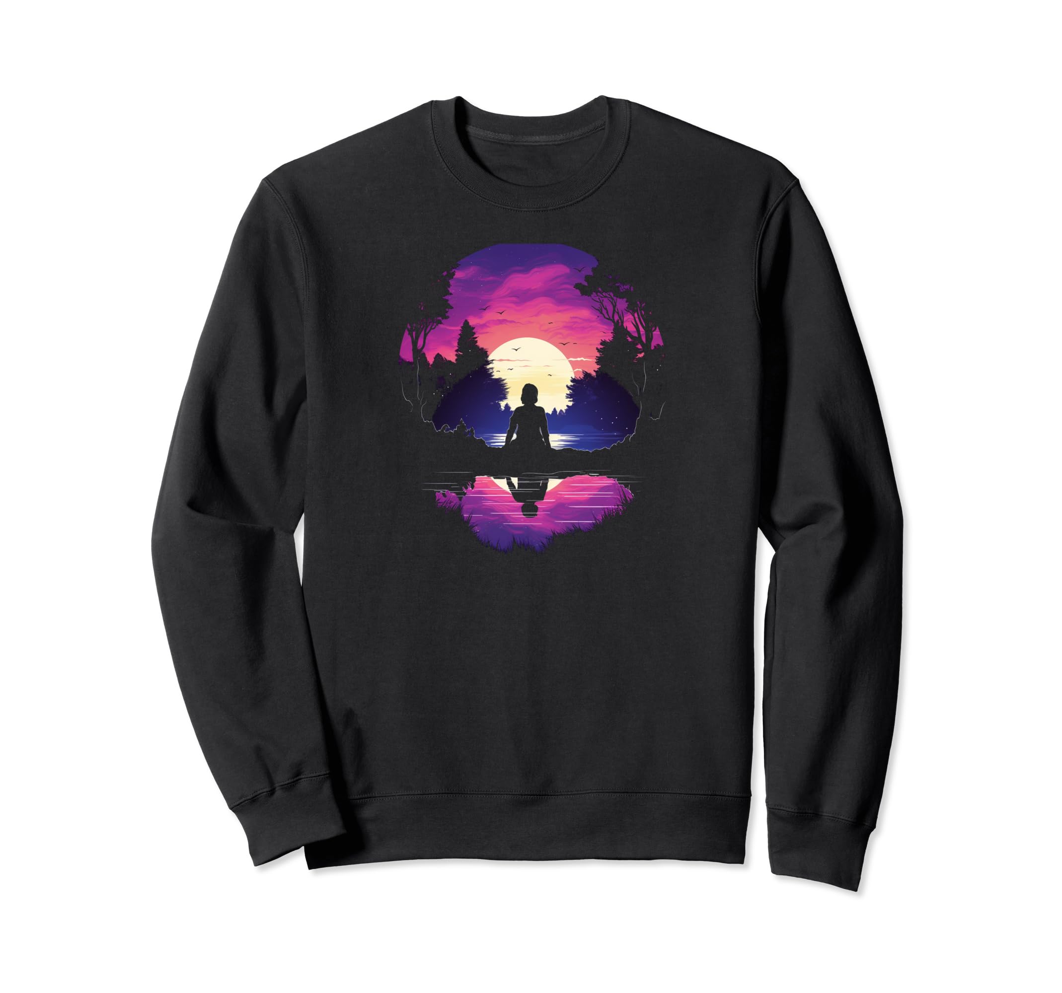 Mindfulness And Meditation Zen Sweatshirt - Trendy Graphic for Adults - T-Shirt, Sweatshirt, Hoodie