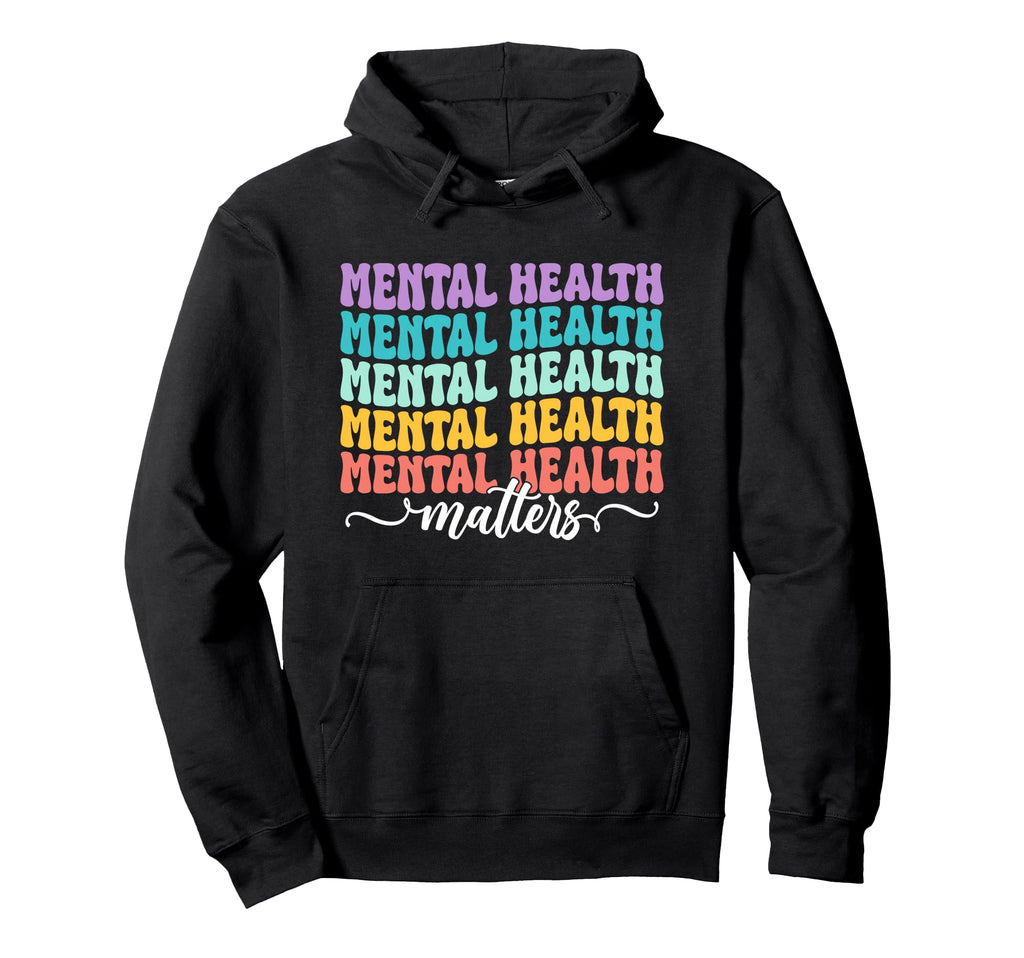 Mental Health Awareness Ribbon T-Shirt - Fun Novelty Design for Adults - T-Shirt, Sweatshirt, Hoodie