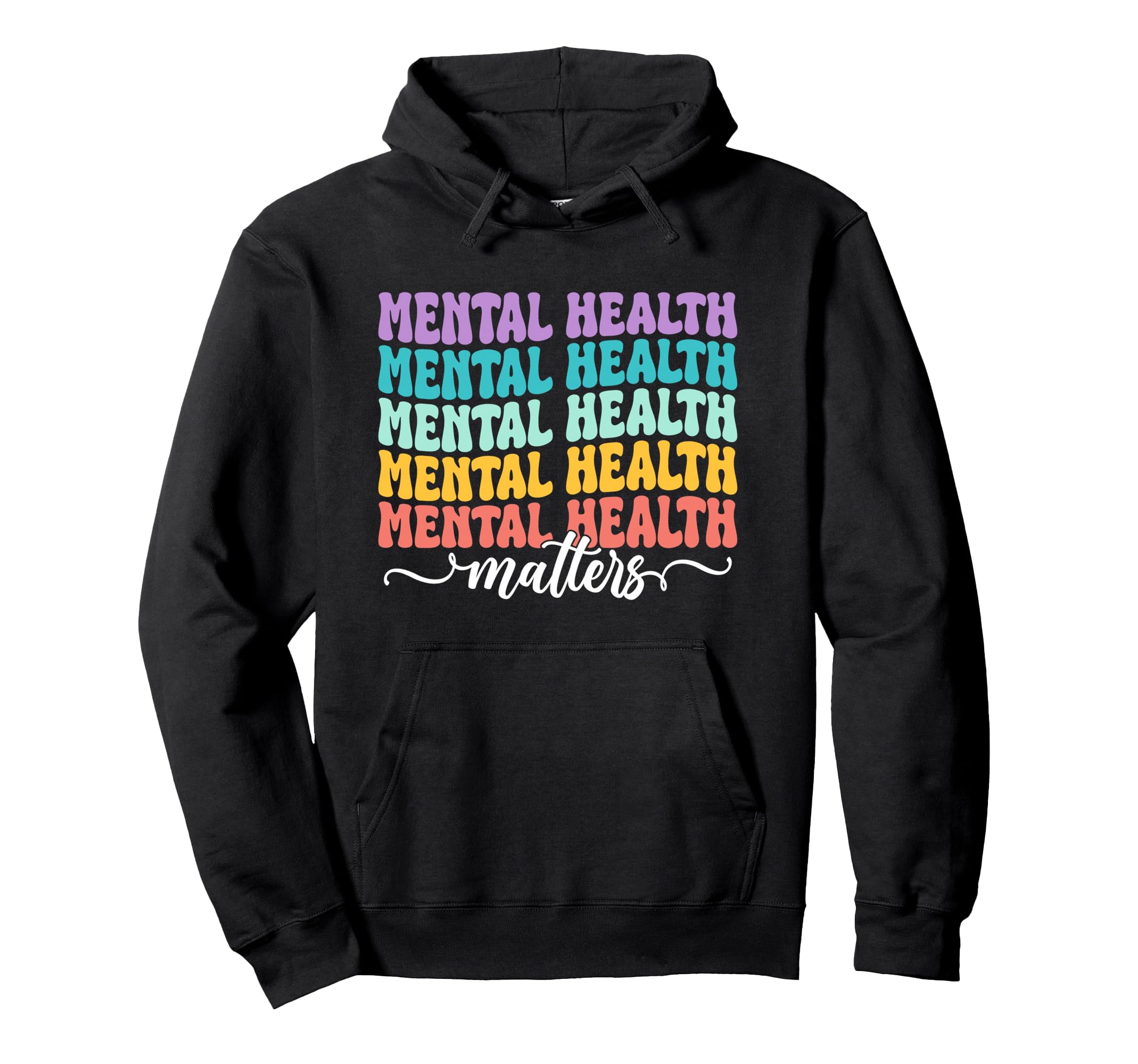 Mental Health Awareness Ribbon T-Shirt - Fun Novelty Design for Adults - T-Shirt, Sweatshirt, Hoodie