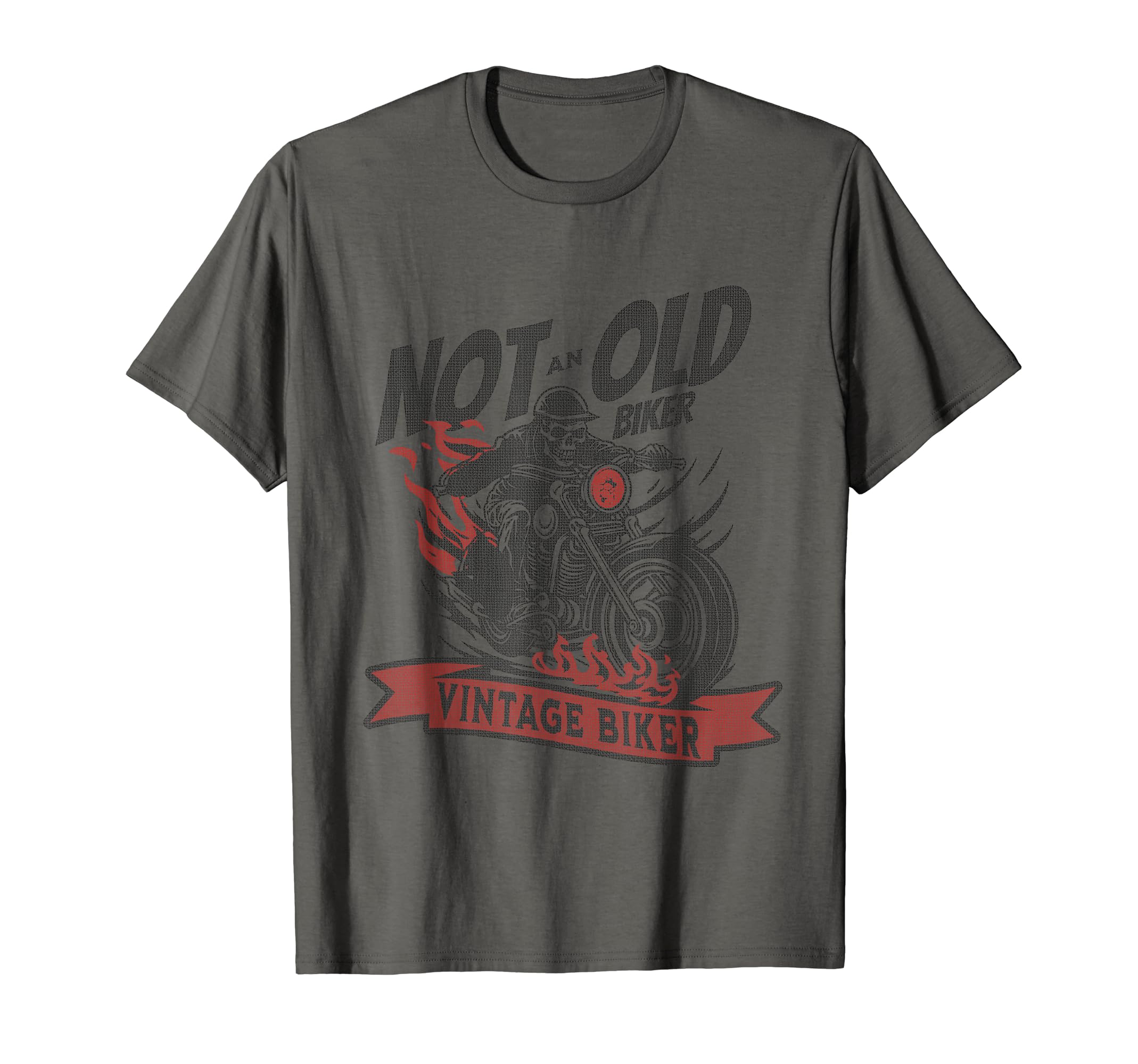 Im Not Old Im Biker Skeleton Skull T-Shirt - Novelty Apparel Men Women - T-Shirt, Sweatshirt, Hoodie