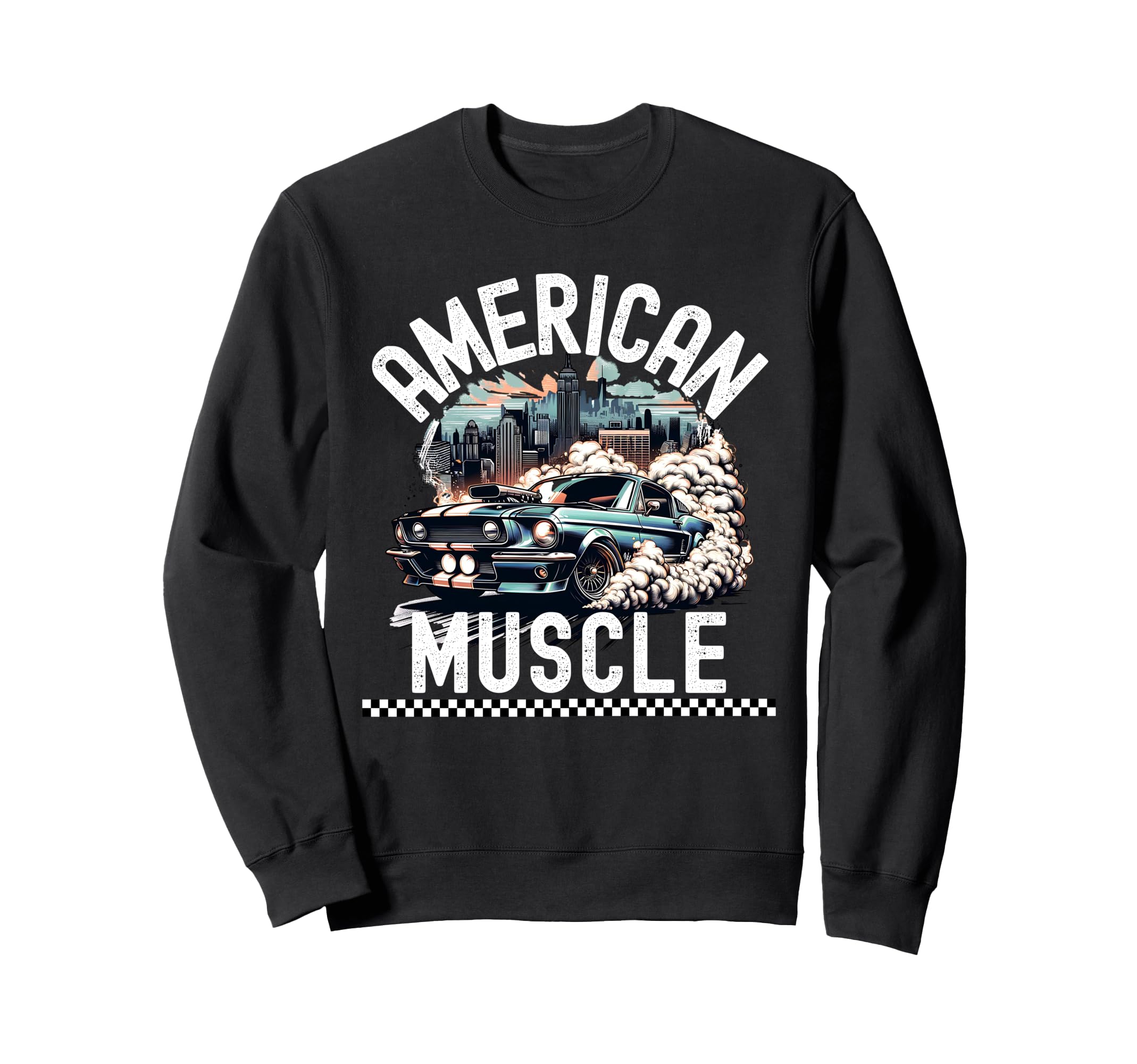 American Muscle Car Car Sweatshirt - Novelty Apparel Unisex - T-Shirt, Sweatshirt, Hoodie