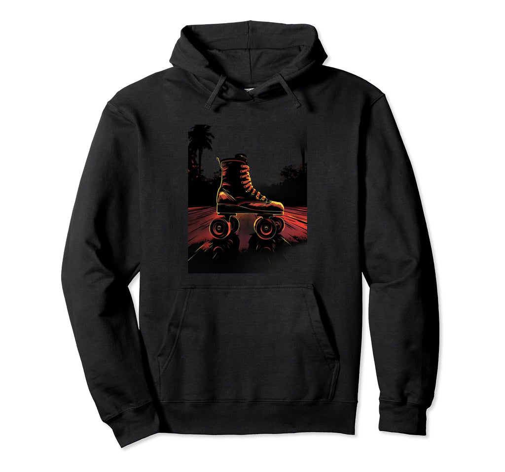 Roller Skates Roller Skating Skater 70S Hoodie - Graphic Print for Adults - T-Shirt, Sweatshirt, Hoodie