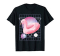 Vaporwave Flamingo Aesthetic Art T-Shirt - Fun Novelty Design Unisex - T-Shirt, Sweatshirt, Hoodie