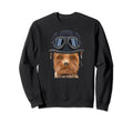 Funny Motorcycle Helmet Yorkshire Sweatshirt - Streetwear Style Men Women - T-Shirt, Sweatshirt, Hoodie