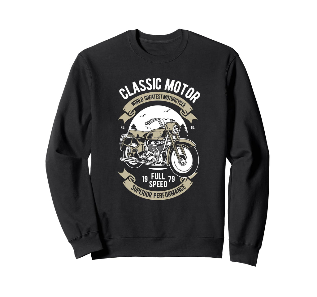 Biker Motorcycle Bike Engine Sweatshirt - Unique Graphic for Adults - T-Shirt, Sweatshirt, Hoodie