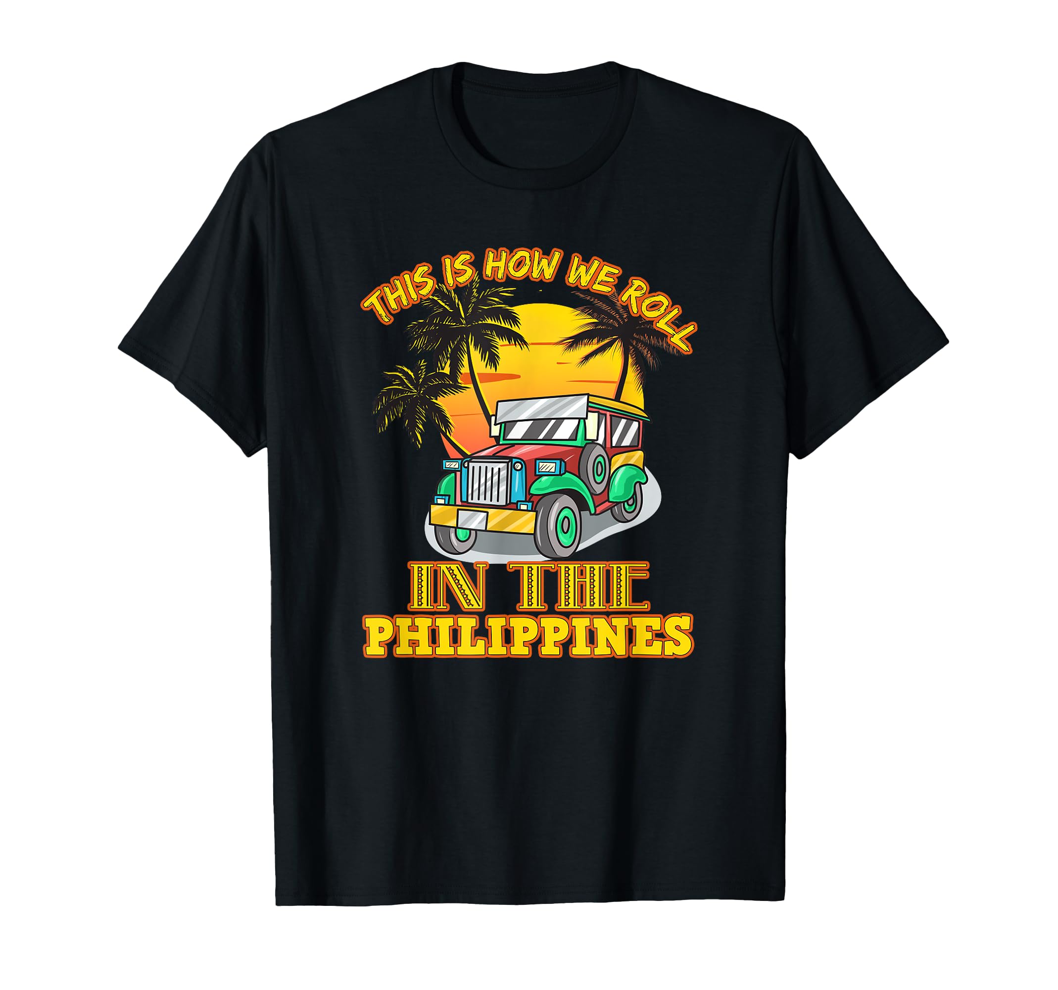 Philippines Filipino Bus T-Shirt - Unique Graphic for Adults - T-Shirt, Sweatshirt, Hoodie