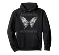 Antisocial Butterfly Hoodie - Aesthetic Graphic Unisex - T-Shirt, Sweatshirt, Hoodie