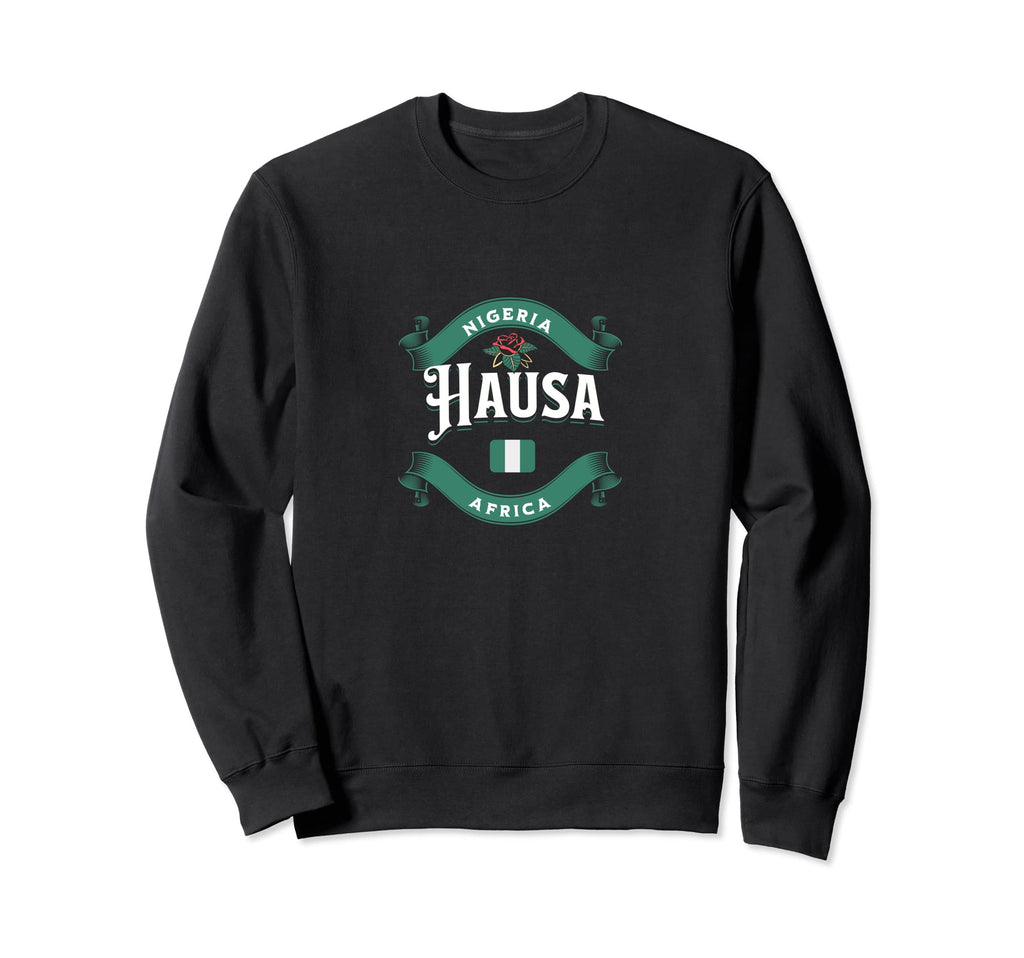 Hausa Nigerian Culture Large Sweatshirt - Graphic Print for Adults - T-Shirt, Sweatshirt, Hoodie