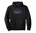 80S Synthwave Hoodie - Custom Art Print for Adults - T-Shirt, Sweatshirt, Hoodie