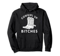 Cowgirl Up Bitches Howdy Rodeo Western Hoodie - Custom Art Print Unisex - T-Shirt, Sweatshirt, Hoodie