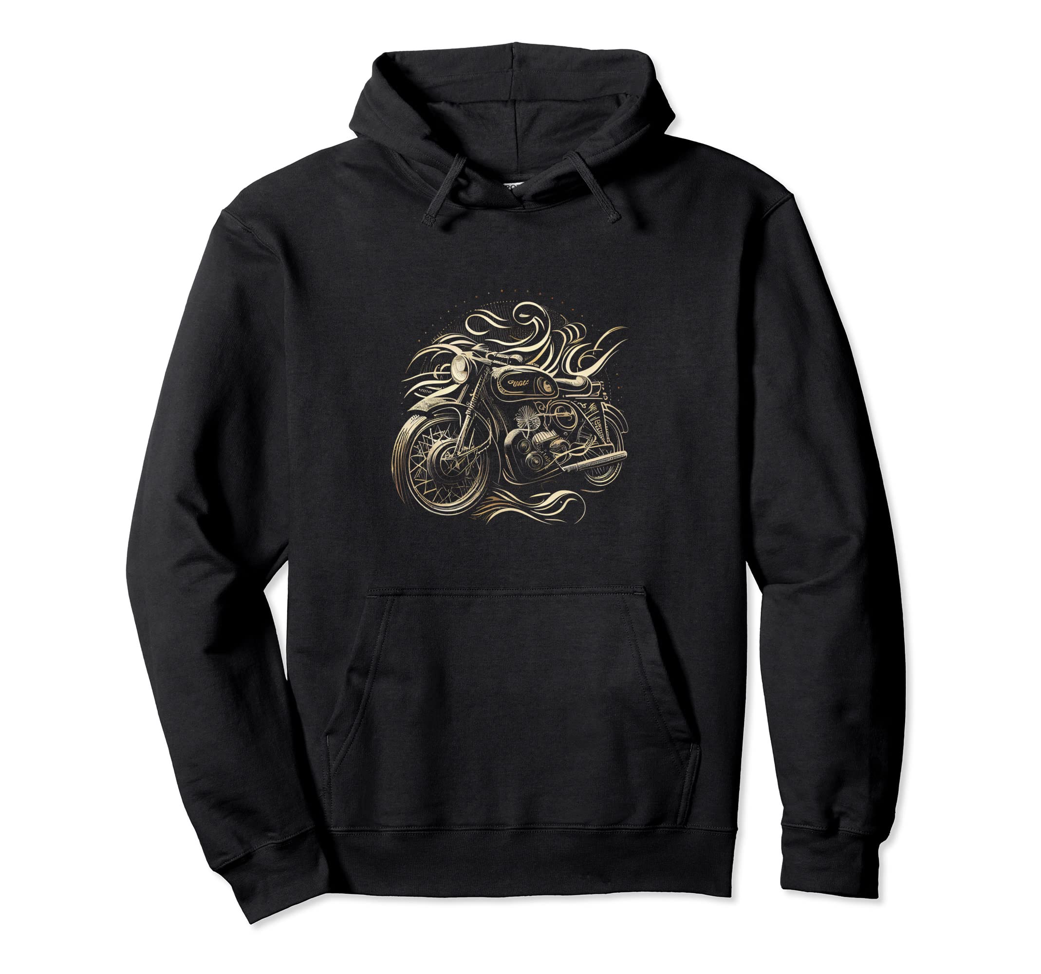 Stylish Motorcycle Hoodie - Unique Graphic Men Women - T-Shirt, Sweatshirt, Hoodie