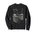 Famous Art Garden Trail Mountains Sweatshirt - Graphic Print for Adults - T-Shirt, Sweatshirt, Hoodie