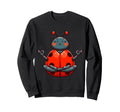 Meditation Ladybug Yoga Pose Relaxing Sweatshirt - Trendy Graphic Unisex - T-Shirt, Sweatshirt, Hoodie