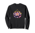 Lotus Flower Yoga Meditation Spiritual Sweatshirt - Trendy Graphic Unisex - T-Shirt, Sweatshirt, Hoodie