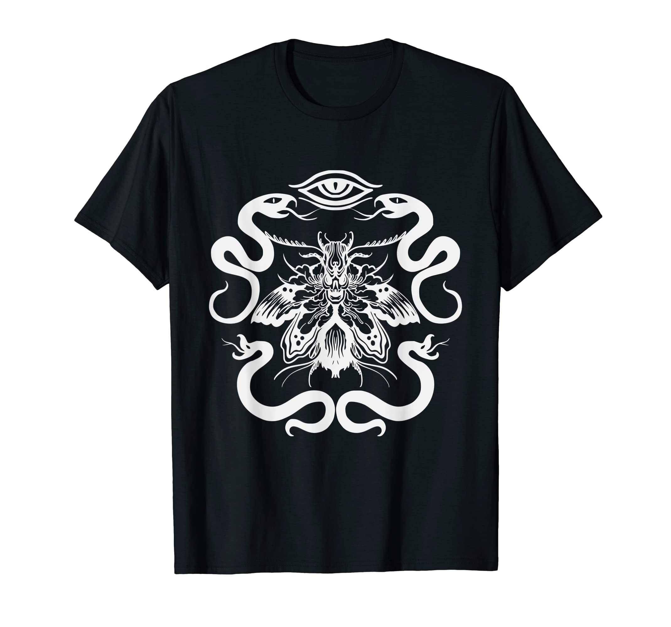 Mystical Moth Goth Horror Antisocial T-Shirt - Novelty Apparel Men Women - T-Shirt, Sweatshirt, Hoodie