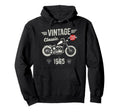 Born 1965 60Th Birthday Motorbike Hoodie - Aesthetic Graphic Men Women - T-Shirt, Sweatshirt, Hoodie